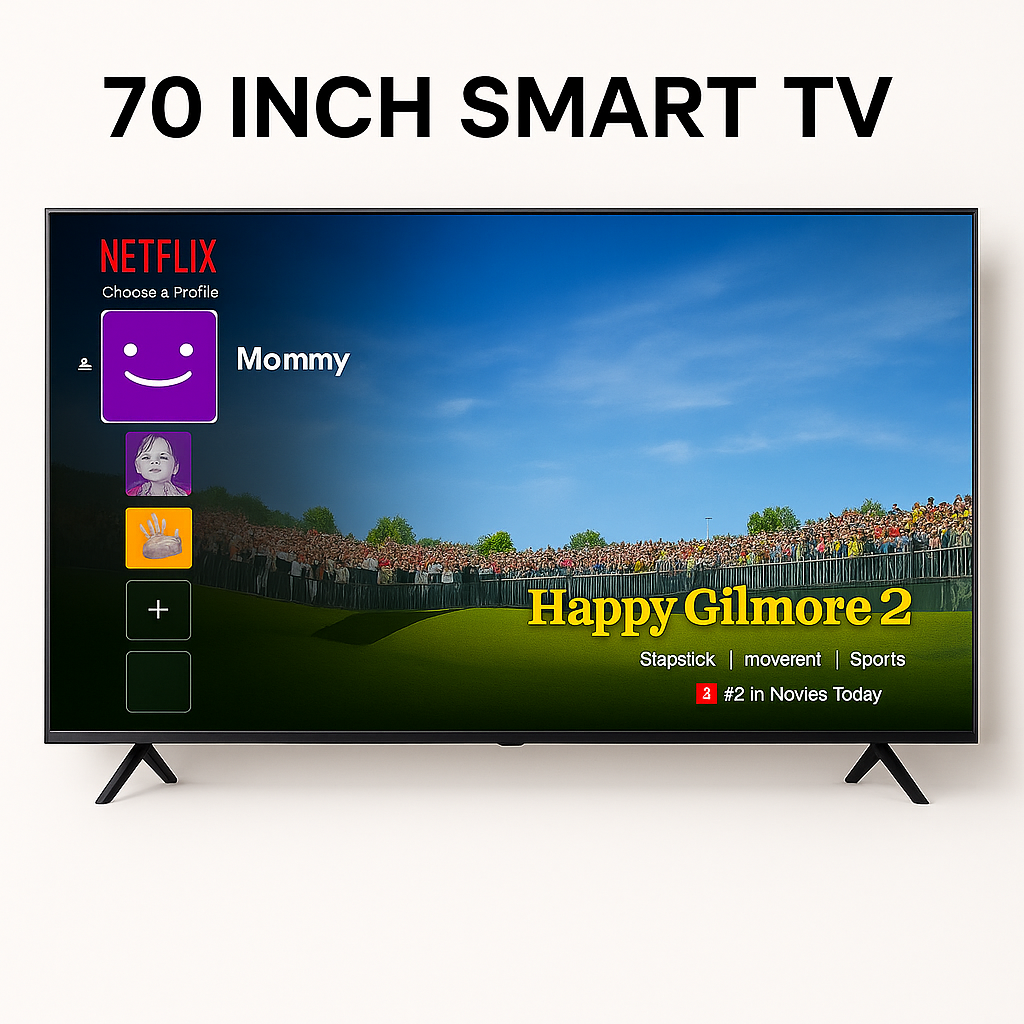 70” Smart TV Rental
