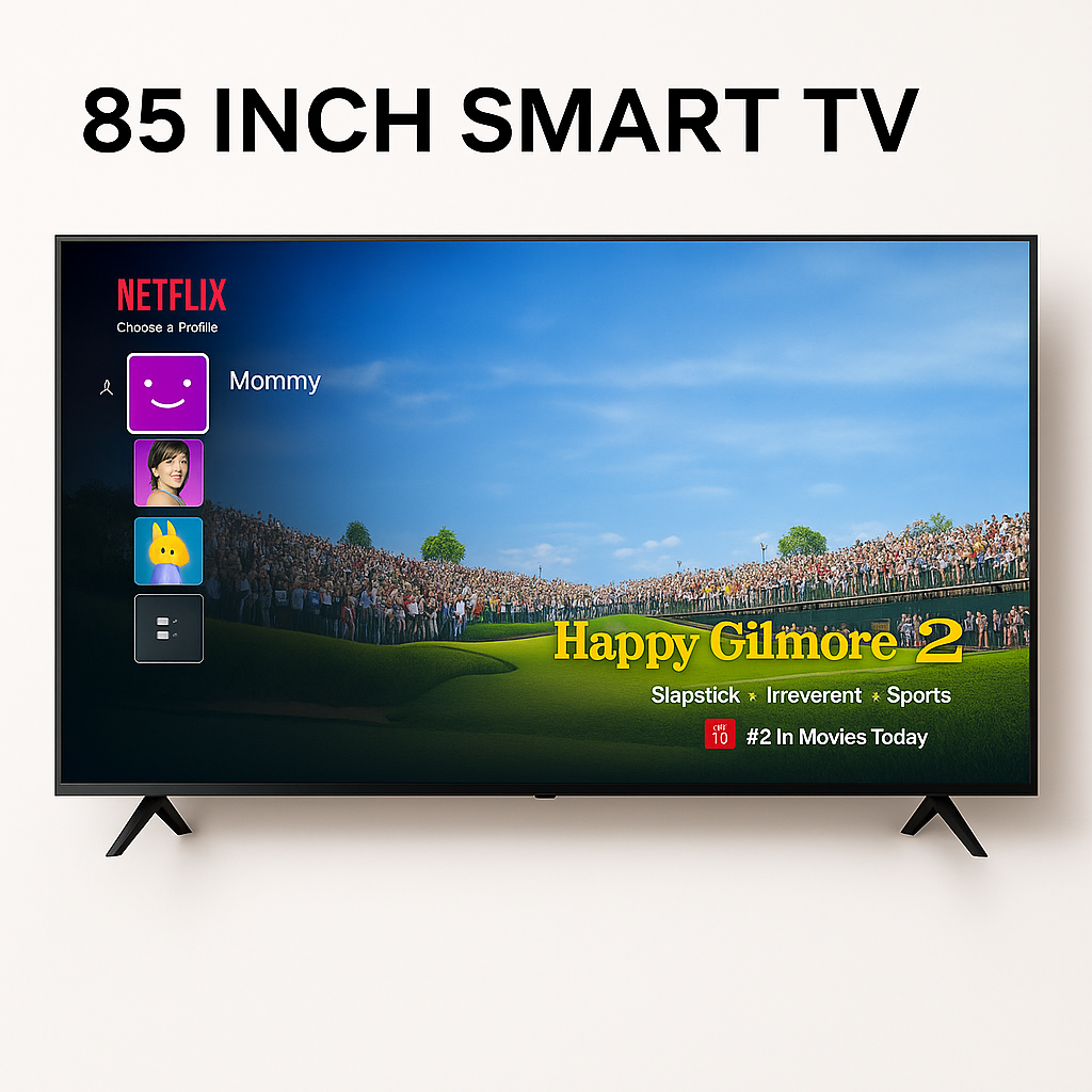 85” Smart TV Rental